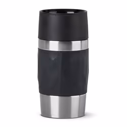 EMSA N21601, Black, Silicone, Stainless steel, Stainless steel, Polypropylene (PP), China, 0.3 ml