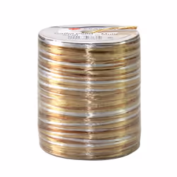 Pattberg RAFFIA-PEARL Multicolour 50-m-spool, Gold, Viscose, 50 m, 1 pc(s)