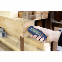 Moisture Meter, Perfect as Wood Moisture Meter or as Measuring Device for Masonry, incl. 9 V Block Battery