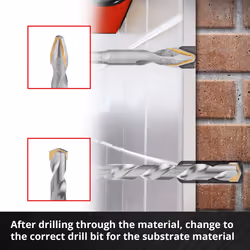 Einhell Premium Drill Bit Set 4pcs High Strength For Stoneware Tiles XS-CASE KWB - Additional view 8