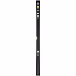 100CM Aluminum Spirit Level with Shockproof Vial, 0.5MM/M Accuracy, VPA-Certified, Highly Precision Ground, Includes 1 Horizo ...