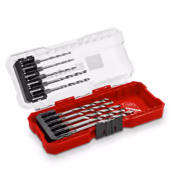 Einhell Universal Metal HSS Drill Bit Set 10 Pieces With S-CASE Box Accessory