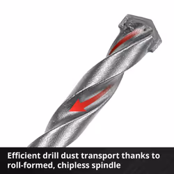 Einhell Universal Concrete Drill Bit Set 10 Pieces Masonry With S-CASE Box KWB - Additional view 5