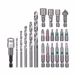 Einhell KWB Universal Drill Bit Set 39pc with Case for 1/4 Inch Hexagon Socket