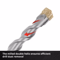 Einhell 7x Concrete Drill Bit Set 160mm 6-14mm For SDS+ Rotary Hammers Steel - Additional view 5