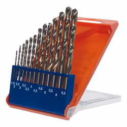 kwb 421600, Drill, Twist drill bit, Right hand rotation, Iron, Plastic, Profile, Sheet metal, Stainless steel, 135°, Cobalt A ...