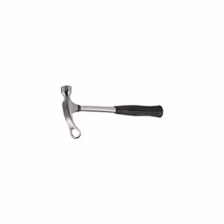 445992 Hammer with Beer Opener, Cap Lifter, Ideal as a Gift for Men, with Rubber Handle
