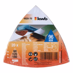 kwb 492870 sander accessory 20 pc(s) Sanding disc