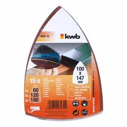 kwb 493070 sander accessory 15 pc(s) Sanding sheet
