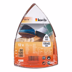 kwb 496170 sander accessory 12 pc(s) Sanding sheet