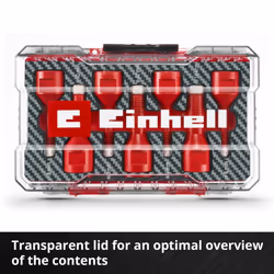 Einhell Diamond Hole Saw Bit Set 7 Pieces For M14 With M-CASE Box KWB