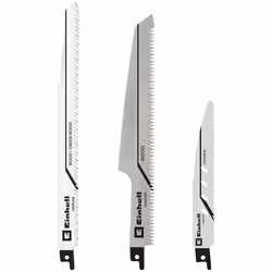 Einhell 49576105, Reciprocating saw blade, Metal, Wood, Grey, 3 pc(s)