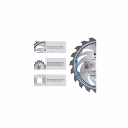 130mm Circular Saw Blade for Smooth Cuts, Designed for Cordless Tools, Suitable for Soft and Hardwood, MDF, and Chipboard
