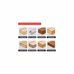 130mm Circular Saw Blade for Smooth Cuts, Designed for Cordless Tools, Suitable for Soft and Hardwood, MDF, and Chipboard