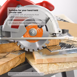 Circular Saw Blade 165 X 20 MM - Optimized for Cordless Tools - Additional view 4