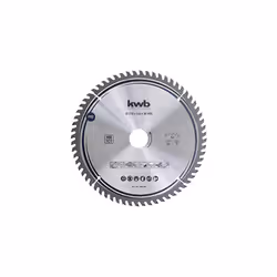 Circular Saw Blade 216 x 30 mm, Very Fine Cut, Suitable for Countertops, Wood, and Coated Panels