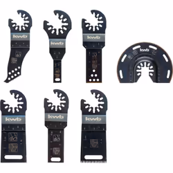 kwb 708000, Plunge cut blade, MDF, Metal, Pipe, Plastic, Wood, 7 pc(s)