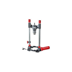 KWB Drill Stand with Chuck, HEX Drive/Mobile Drill Stand for Cordless Screwdrivers and Drill Machines, Adjustable Angle Locking 45 60 75 90?, for Flat