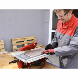 Original Einhell Diamond Cutting Disc 180 x 25.4 mm (Tile Cutter Accessories, Diameter 180 x 25.4 mm, 4 mm Diamond Edge, Max. 8500 rpm, for Einhell
