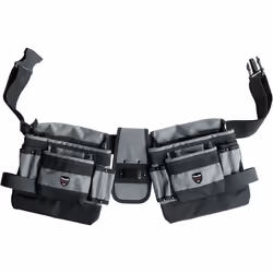 kwb 907910 Tool Bag Nylon 2-Part with Nylon Belt