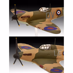 Revell 03771 Supermarine Spitfire Mk.Ia & Hawker Hurricane Mk.I 1:144 Model Kit