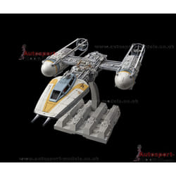Star Wars 1/72 scale Rebel Y-Wing Starfighter model kit by Bandai