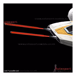 Star Wars 1/72 scale Rebel Y-Wing Starfighter model kit by Bandai - Additional view 4