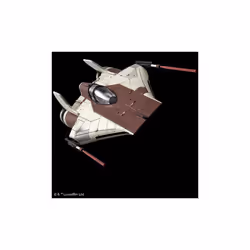 Star Wars 1/72 Rebel A-Wing Starfighter model kit by Bandai