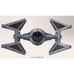 1:72 scale Star Wars Imperial TIE Interceptor model kit by Bandai