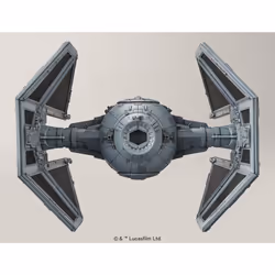 1:72 scale Star Wars Imperial TIE Interceptor model kit by Bandai - Additional view 4