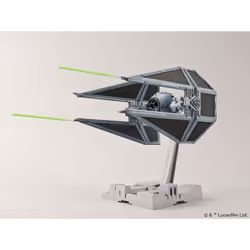 1:72 scale Star Wars Imperial TIE Interceptor model kit by Bandai - Additional view 8