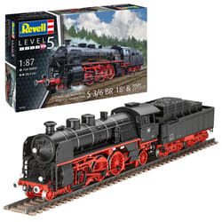 Revell 02168 Express Locomotive S 3/6 BR18 w/Tender 22T 1:87 Model Kit