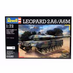 Revell Leopard 2 A6/A6M, Tank model, Assembly kit, 1:72, Leopard 2A6/A6M, Plastic, Intermediate