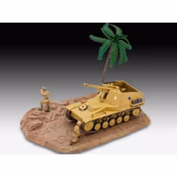 Revell First Diorama Set - Sd.Kfz. 124 Wespe, Tank model, 1:76, 124 Wespe, Boy, Advanced, 59 pc(s)