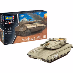 Revell Merkava Mk.Iii Tank Model Kit - 1:72 Scale