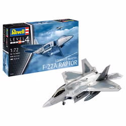 Revell Lockheed Martin F-22A Raptor Aircraft Assembly kit 1:72 - Additional view 6