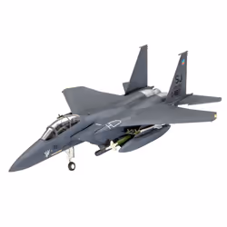 Revell F-15E Strike Eagle & bombs, Fixed-wing aircraft model, Assembly kit, 1:144, F-15E Strike Eagle, Male, Plastic
