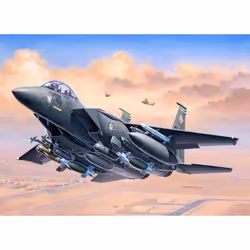 Revell F-15E Strike Eagle & bombs Fixed-wing aircraft model Assembly kit 1:144