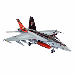 Revell F/A-18E Super Hornet, Fixed-wing aircraft model, Assembly kit, 1:144, F/A-18E Super Hornet, Male, Plastic