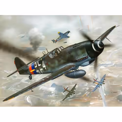 Revell Messerschmitt Bf 109 G-10, Fixed-wing aircraft model, Assembly kit, 1:72, Messerschmitt Bf 109 G-10, Plastic, Second W ...
