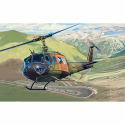 Revell Bell UH-1D SAR, Rotorcraft model, Assembly kit, 1:72, Bell UH-1D SAR, Plastic, Advanced