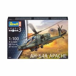 Revell AH-64A Apache Rotorcraft model Assembly kit 1:100 - Additional view 8