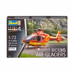 Revell EC135 Air-Glaciers Rotorcraft model Assembly kit 1:72 - Additional view 5