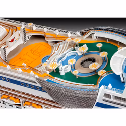 Revell AIDAblu Passenger ship model Assembly kit 1:400 - Additional view 6