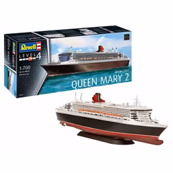 Revell Queen Mary 2 Passenger ship model Assembly kit 1:700