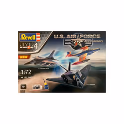 Revell Gift Set US Air Force 75th Anniversary, Aircraft, Assembly kit, 1:72, Boy, Plastic, Advanced