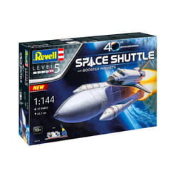 Revell Space Shuttle& Booster Rockets, 40th. Spaceplane model Assembly kit 1:144