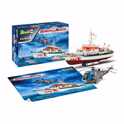 Revell DGzRS BERLIN + Westland SeaKing Mk. 41 Assembly kit 1:72