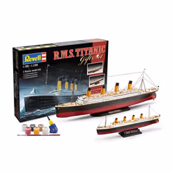 Revell R.M.S. Titanic, Passenger ship model, Assembly kit, 1:1200, R.M.S. Titanic, Plastic, Pre-intermediate