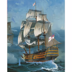 Revell Battle of Trafalgar Sailing ship model Assembly kit 1:225 - Additional view 4